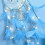 LED Dream Catcher Night Light - Handmade Feather Wall Hanging (Blue) 5