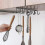 Kitchen Drain Rack, 12 Hooks Black - 6 Storage Hooks, Kitchen Accessories, Storage, Wardrobe, Garden 3