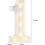 Battery-Powered LED Letter Lights - Party/Wedding Home Decor 2