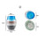 Red, 5pcs Mini Water Filter Faucet Purifier Charcoal Purifier Home Tools 5