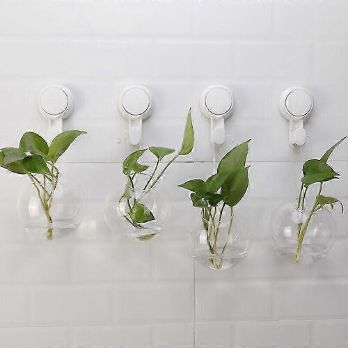 2-Pack Plastic Suction Cup Hooks - Strong Bathroom/Towel 1