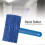 Blue Rubber Wood Grain Effect Paint Roller With Handle DIY Wall Decoration Tools 4