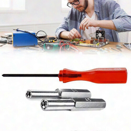 Portable Retro Gaming 3-Piece Antislip Screwdriver Set 1