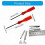 Portable Retro Gaming 3-Piece Antislip Screwdriver Set 3