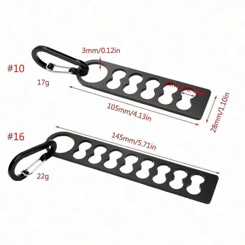 DurableLightweight Camping Peg Storage Tool with Buckle 2