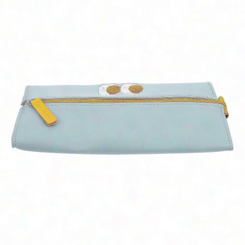 Dustproof Rectangular Leather Pencil Case 1