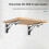 25cm Steel Collapsible Hinged Bracket compatible with Home Storage 5