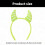 Devil Horn Headband compatible with Halloween Costume Party Fun 3