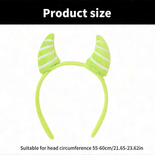 Devil Horn Headband compatible with Halloween Costume Party Fun 2