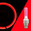 2 Stück rotes Ventilkappen-Licht, Ventilkappenlampe 1