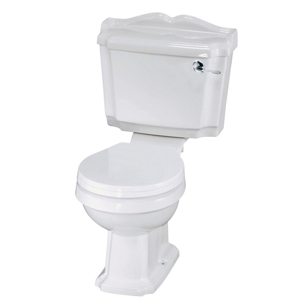 Balterley Classic Legend Toilet Pan Cistern & Seat – White