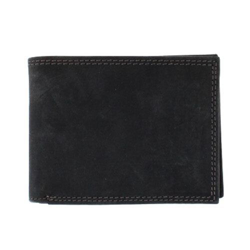 CTM Men's Leather RFID Bifold Wallet