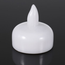 Bougies flottantes LED blanches (12 pièces)