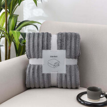 Plaid polaire douillet – Toutes saisons, lavable en machine
