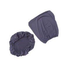 OUNONA Polyester-Bürostuhlbezug-Set – Dunkelgrau,