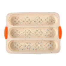 Forma de silicone para pão francês, 33 x 23,8 cm