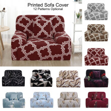 Housse de canapé extensible en spandex pour 1 place, rouge bordeaux, petite taille