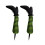 Gambe da strega per Halloween, asta in plastica da 34 cm 1