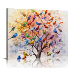 Tableau abstrait sur toile