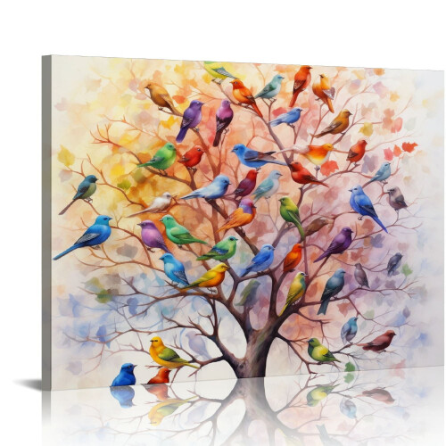 Tableau abstrait sur toile