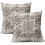 Fodere per cuscini Boho 45x45 cm, set da 2, misto lino 1