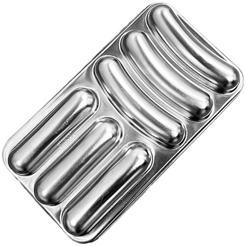 Rustfritt stål pølsebolleform
