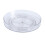 Prato giratório Lazy Susan de plástico transparente de 12 polegadas 1