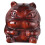 Figurine décorative hippopotame en bois - Café, 2,5 cm 4