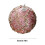 Blue Sequin Glitter Christmas Tree Ball Ornament 3.15 Inch 3