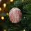Blue Sequin Glitter Christmas Tree Ball Ornament 3.15 Inch 5