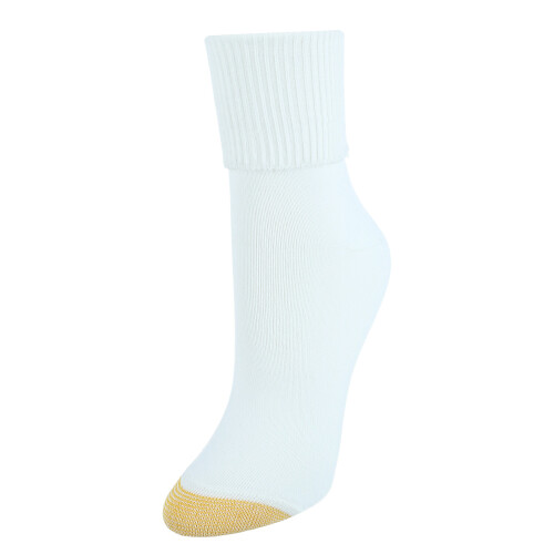 Gold Toe Women's Providence Turn Cuff Socks (3 Pair Pack)