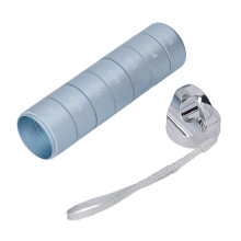 Wöchentlicher Medikamenten-Organizer, 7-Tage, 17x3,8x3,8 cm, blau
