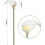 10 fleurs de lys calla artificielles - Latex effet réaliste, 2