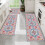 Ensemble de tapis de cuisine style campagnard, 3 pièces, design bohème 3