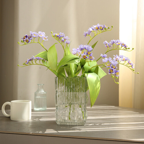 Künstliche Windblume aus Seide, 40 cm, Lila