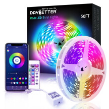 Bande LED RGB Daybetter de 15 m avec synchronisation musicale