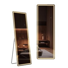 Zunmos täyspitkä LED-peili 59" x 16" alumiinirunko