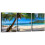 Conjunto de quadros em tela com tema de ilha tropical – 30x40cm (12x16 polegadas) 1