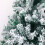 4ft Flocked PVC Christmas Tree with Metal Stand 2