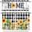 Rustikk hjortegardin 142 x 43 cm 1