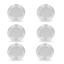 Ultra-Flat LED Recessed Spotlights 9W IP44 Set of 6
