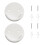 Support mural pour barre de douche (lot de 2) 1