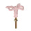 Pink Bowknot Cabinet Handle Iron Vintage Drawer Pull 1