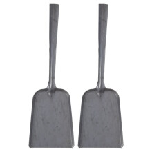 Robustes Eschenschaufel-Set aus Eisen – 2er-Pack, 41 x 13,5 cm