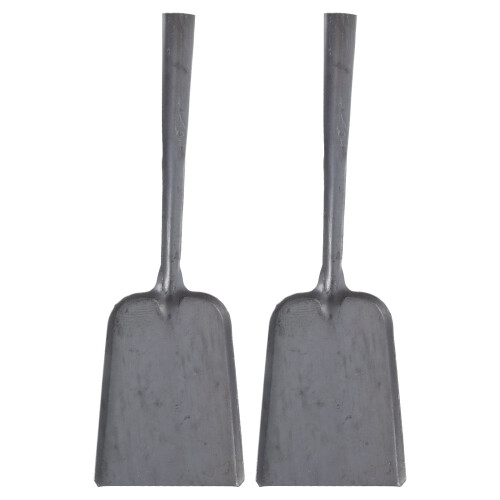 Robustes Eschenschaufel-Set aus Eisen – 2er-Pack, 41 x 13,5 cm