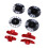 Hex-Rotor Bremszangen-Stift-Set für 4-TEC DRIFT 1/10 RC 1