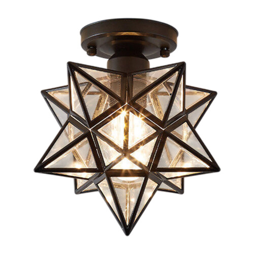 Crystal pendant lantern for corridor entrance 1