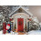 Bandeira de jardim com boneco de neve, 30x45 cm (12x18 polegadas), dupla face 4