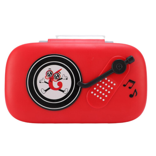 Rotes Rhythmus-Puzzlespiel - AAA x3, Kunststoff 1
