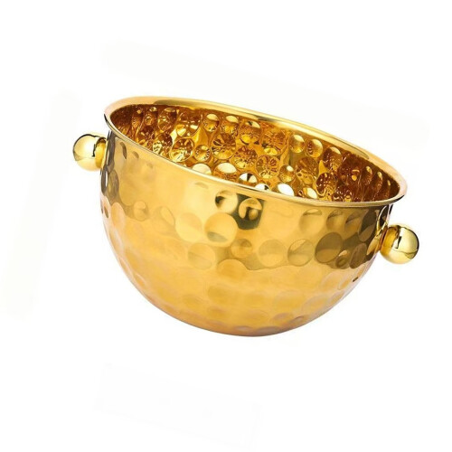 Multipurpose Ice Buckets for Wine Chilling Table-Gold